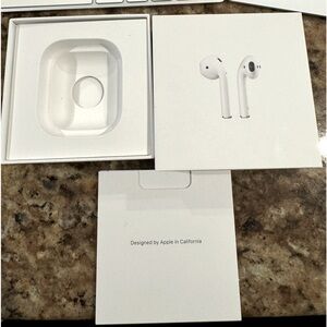 Original Empty Box Apple AirPods (ONLY THE BOX)